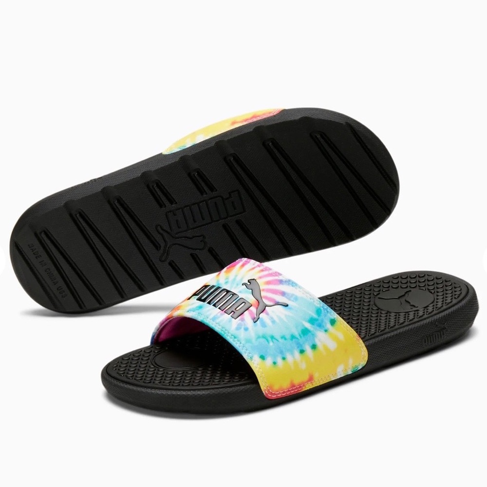 >>>SOLD<<< Puma Women's Cool Cat Tie Dye Slide Sandal Size 7